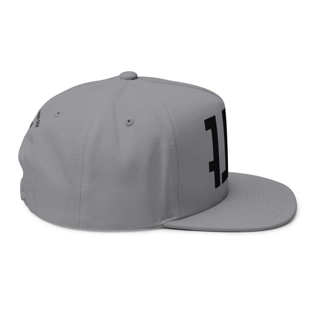 Beyond What You See Flat Bill Cap