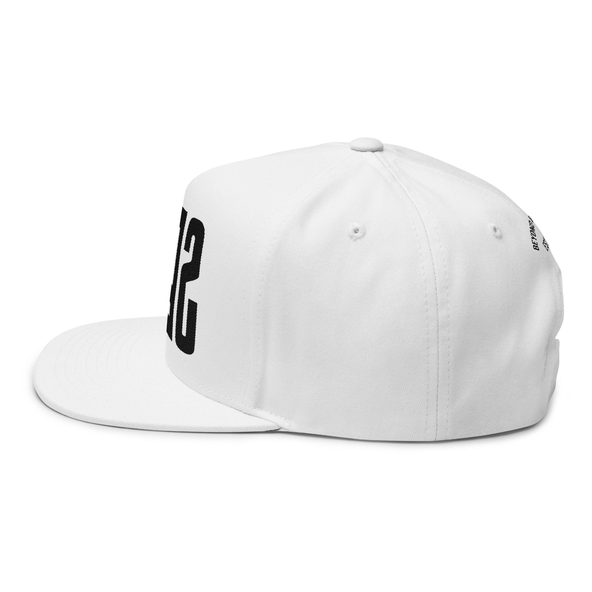 Beyond What You See Back Logo- Flat Bill Cap (Embroidery)