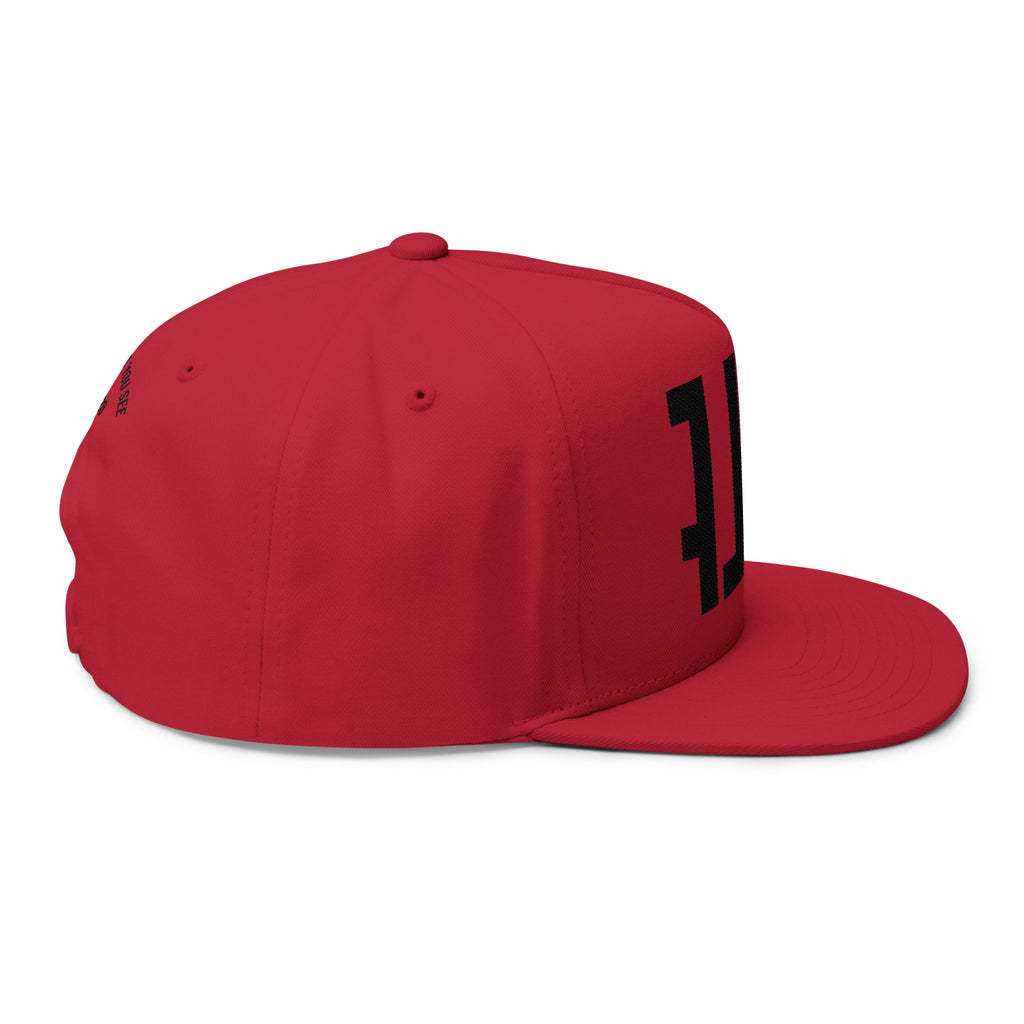 Beyond What You See Flat Bill Cap