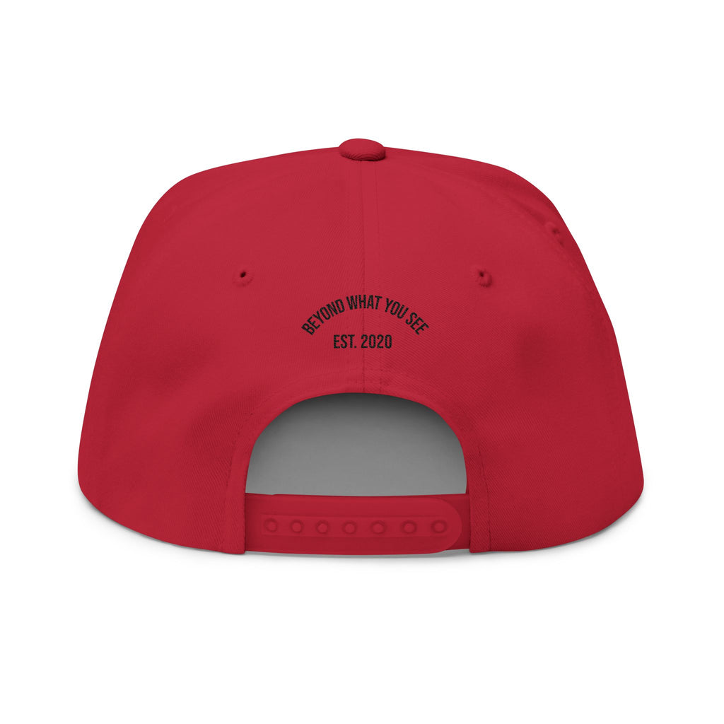 Beyond What You See Flat Bill Cap