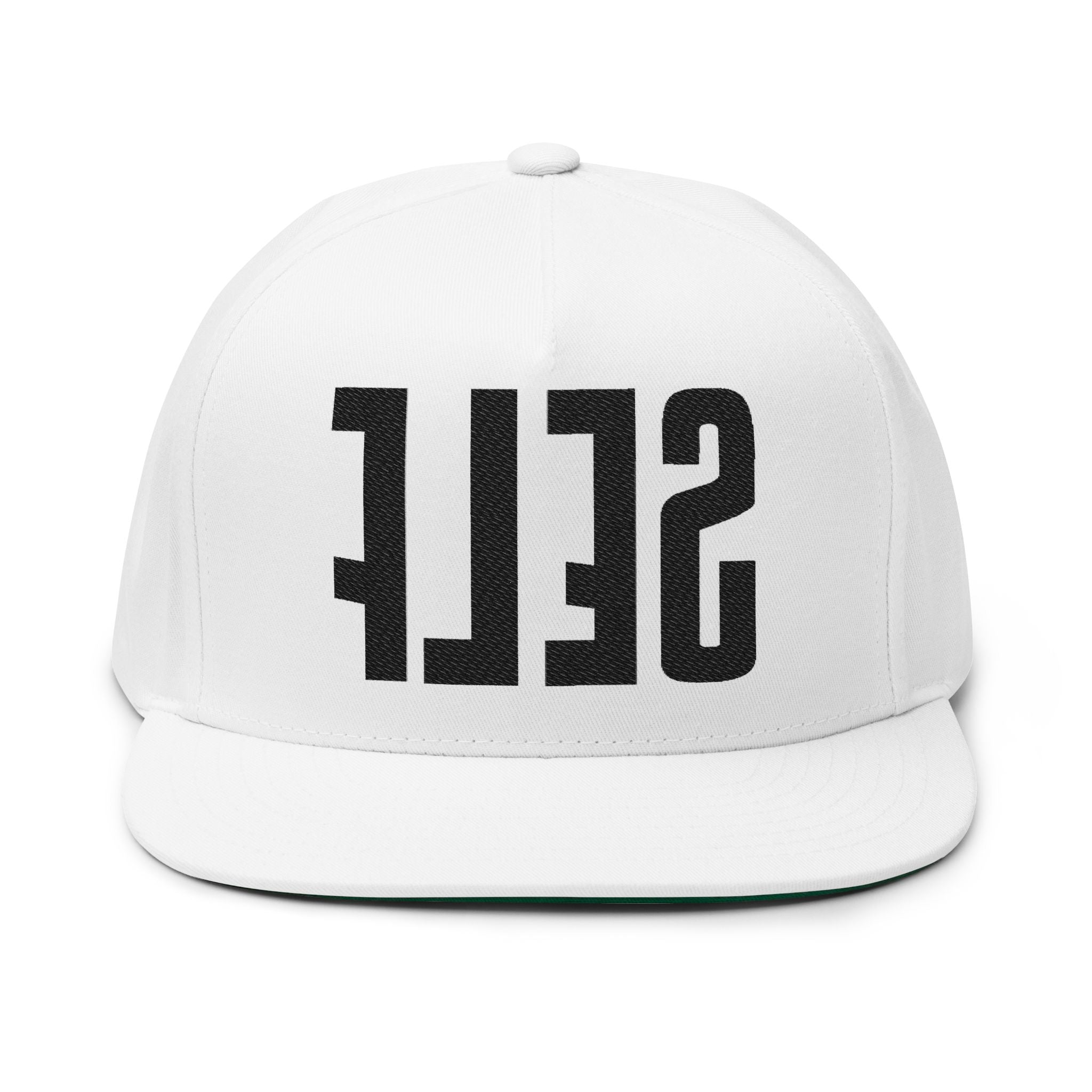 Beyond What You See Back Logo- Flat Bill Cap (Embroidery)